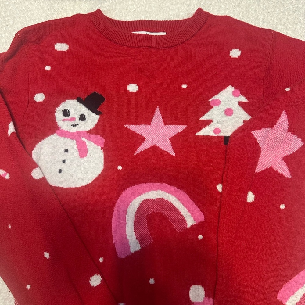 Girls Christmas Sweater